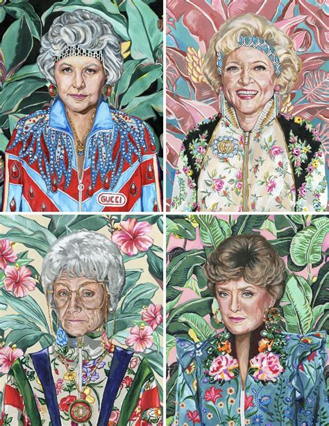 golden girls gucci portrait|Golden Girls Gucci Wall Art .